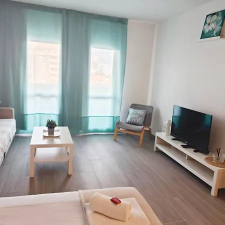 Апартаменти Benalbeach Casa Kito 1ª Linea De Playa Бенальмадена